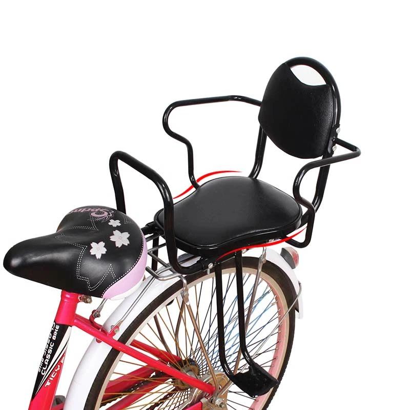 【先着50名！10%OFFクーポン】自転車用チャイルドシート 大人気 後ろ子供乗せ チャイルドシート 自転車 後ろ 後子乗せ リアカゴ機能 幼児用 キャリア取付タイプ 子供乗せチェア 安全対策 自転車用品 3