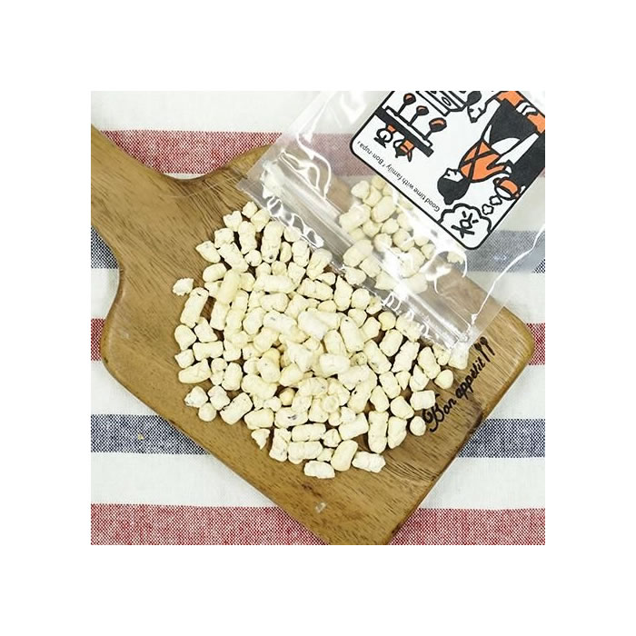 ラッキーペットの犬用 おやつ ボンルパ お米とりーつ ヤギミルク入り Bon rupa 50g 国産 無添加 手作り お米 ドッグトリーツ ご褒美 しつけ｜アングル3