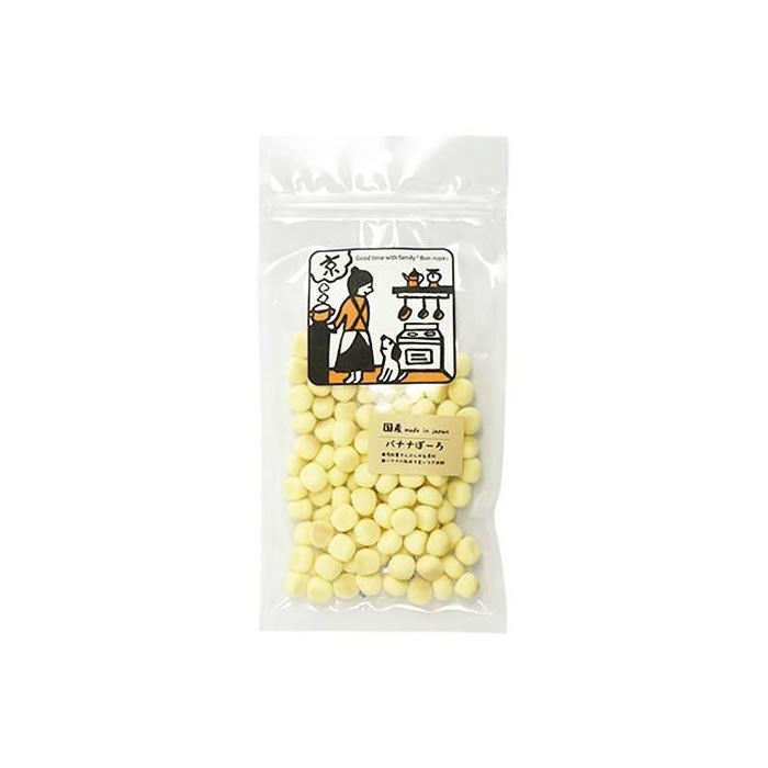 乐天商城 - 犬用 おやつ ボンルパ 京 バナナぼーろ Bon rupa 50g 国産 無添加 手作り バナナ ボーロ ドッグトリーツ ご褒美 しつけ