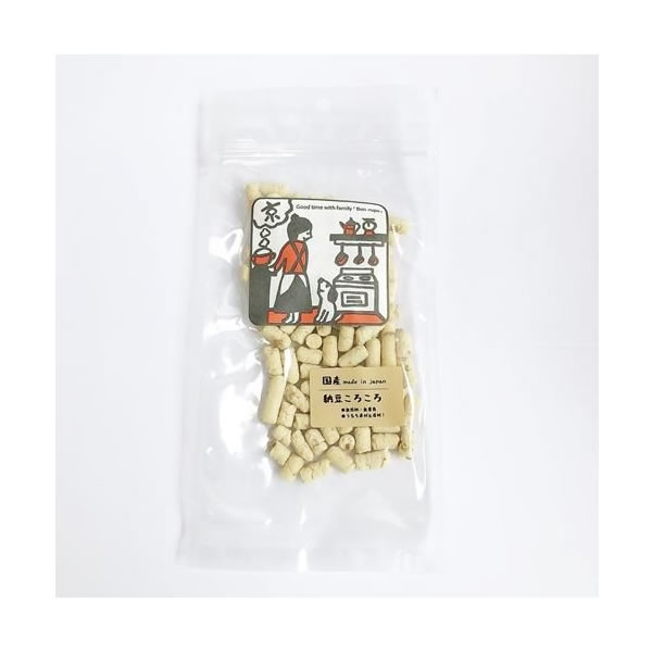 乐天商城 - 犬用 おやつ ボンルパ 京 納豆ころころ Bon rupa 50g 国産 無添加 手作り 納豆 腸活 ドッグトリーツ ご褒美 しつけ 発酵食品