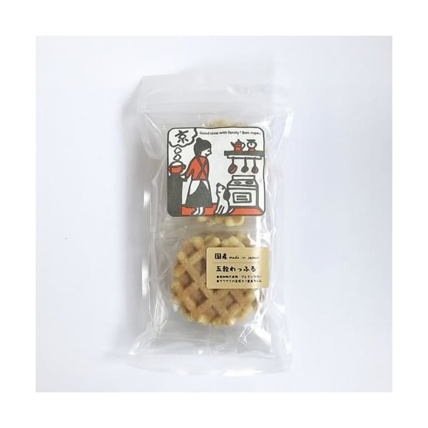 乐天商城 - 犬用 おやつ ボンルパ 京 五穀わっふる Bon rupa 5枚入 国産 無添加 手作り 五穀 ワッフル ドッグトリーツ ご褒美 しつけ