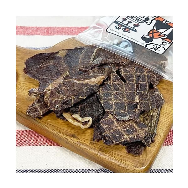 乐天商城 - 犬用 おやつ ボンルパ 京 お徳用 うっすい鹿肉さん Bon rupa 100g 国産 無添加 手作り 鹿肉 低アレルゲン 大容量 ドッグトリーツ ご褒美