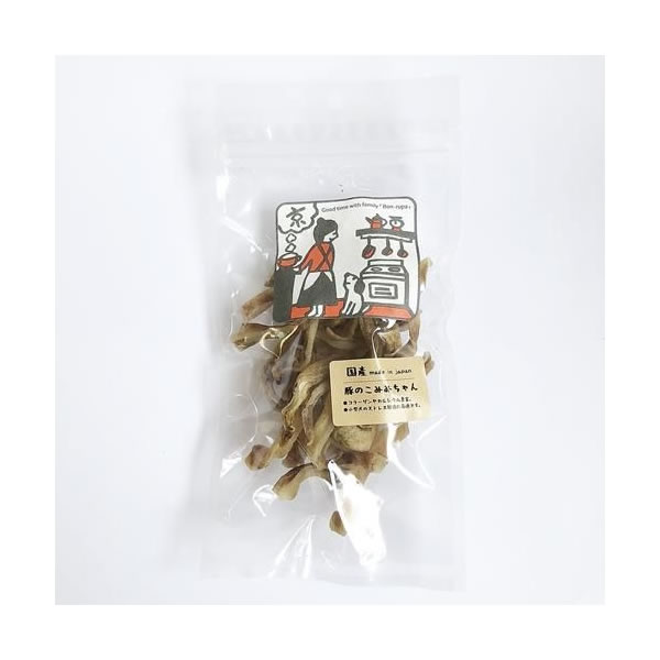 乐天商城 - 犬用 おやつ ボンルパ New京 豚のこみみちゃん Bon rupa 50g 国産 無添加 手作り 豚耳 ドッグトリーツ ご褒美 噛む デンタルケア しつけ
