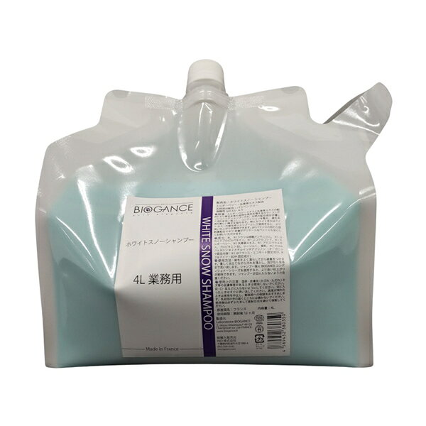 inO バイオガンス ホワイトスノーシャンプー 4L