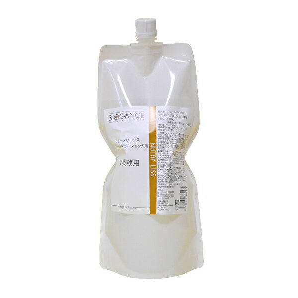 inO バイオガンス ニュートリ・リス ブラッシングローション犬用 1L