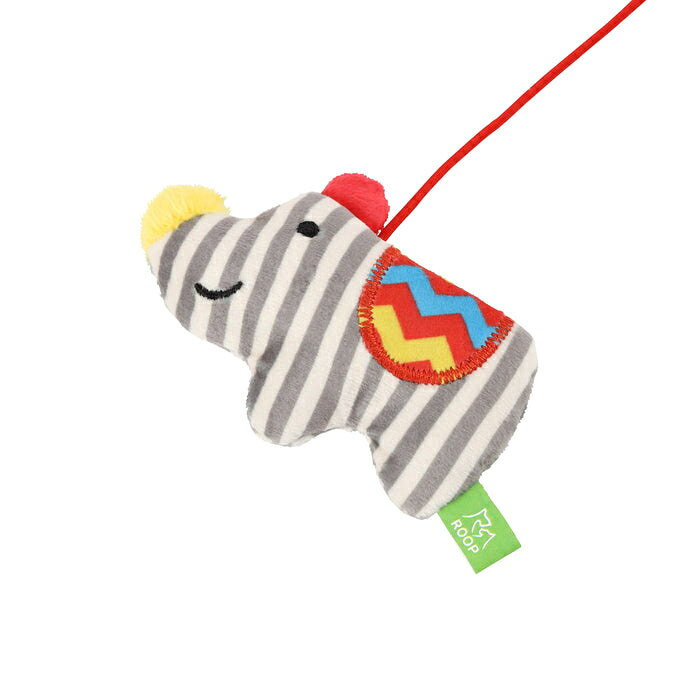 ラッキーペットの犬用 おもちゃ ルークラン ループ ROOP ロッディーズ サーカスサイ サイ 犬用玩具 ぬいぐるみ ペットトイ かわいい 室内遊び｜アングル2