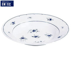 エンテック／ENTEC ビューティーフラワー スープ皿 BF-8 （日本製・国産・メラミン食器）