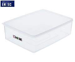 乐天商城 - エンテック／ENTEC　ハイパック　角型　12800ml　S-338　（日本製・国産・容器・保存容器・千羽鶴印）