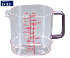 エンテック／ENTEC　ポリカ　メジャーカップ　1L　PM-4　（日本製・国産・計量カップ・1000cc・千羽鶴..