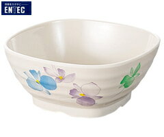 エンテック／ENTEC すみれ 角小鉢 VO-50 （日本製・国産・メラミン食器・和食器・千羽鶴印）