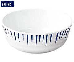 エンテック／ENTEC　とくさ　浅型小鉢　E-11B　（日本製・国産・メラミン食器・和食器・千羽鶴印）