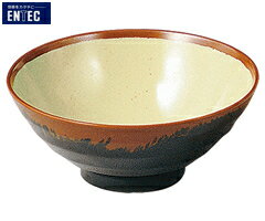 乐天商城 - エンテック／ENTEC　長次郎窯　小丼　内若草　AN-63G　（日本製・国産・メラミン食器・和食器・うどん丼・そば丼・蕎麦丼・千羽鶴印）