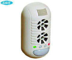 セーブ・インダストリー　ダブルスピーカー　ねずみ撃退器　SV-3017　（超音波＆電磁波・ネズミ撃退器・ねずみ駆除・ネズミ駆除・セーブインダストリー・SAVE-INDUSTRY・日新商事）