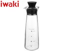 イワキ／iwaki　調味料容器　ドレッシングボトル　KT5014-BK　（耐熱ガラス）　[nb]
