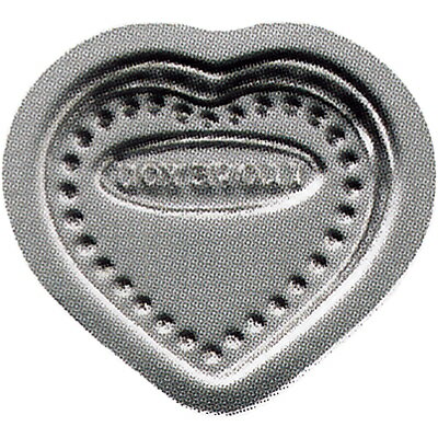 霜鳥製作所／QueenRose ハートチョコレート型 小 No.474 （クイーンローズ・18-8ステンレス・ハート型..