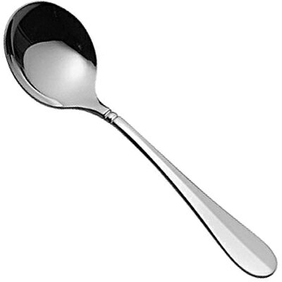 アルファクト／ALFACT ブルーム 18-8 スープスプーン 004822 （カトラリー・スプーン・18-8ステンレス・ミラー仕上げ・No.4800シリーズ・荒澤製作所）