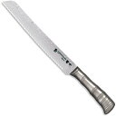 片岡製作所 竹 響十 TAMAHAGANE ブレッドナイフ230mm TKT-1118 (日本製・国産・パン切り包丁・庖丁・63層ダマスカス鋼・Kyoto)