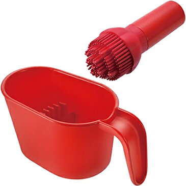 下村工業 やきぱー! たこまる油ひきセット YP-604 (食器洗い乾燥機対応・油引き・たこ焼き)
