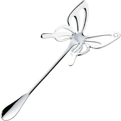 高桑金属 バタフライマドラー シルバー クリア 403745 （日本製・ステンレス・蝶々・エルフィン・elfin）