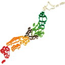 曙産業 ケンミンクッキー型 全国セット SE-947 (県民クッキー・日本地図クッキー・AKEBONO)