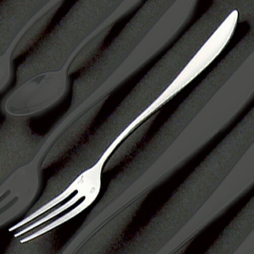 Cocktail Fork - ラッキーウッド ヴェルーテ ヒメフォーク 19640-000 （日本製・18-10ステンレス・ミラー仕上げ・小林工業・LUCKYWOOD・No.19600）