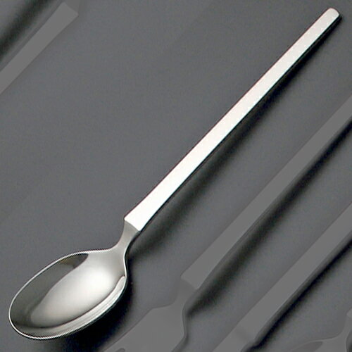 【特長】 ●スリムなスタイルで現代感覚あふれるデザインの洋食器です。 ●日常使用する食器として使いやすい機能性を持ち、サイズや重さも日本人の手にぴったりです。 ●シンプルな形は和風の食卓にもマッチします。 【商品詳細】 サイズ：約183mm 材質：18-10ステンレススチール（ミラー仕上げ） 原産国：日本製 ■カトラリーをもっと探す！ ラッキーウッド／LUCKYWOOD 一覧 純銀・洋白銀器 ステンレス サービスアイテム・その他 カトラリーセット