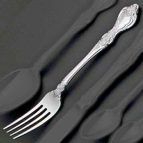Cake Fork - ラッキーウッド バルセロナ デザートフォーク 10703-000 （日本製・18-8ステンレス・ミラー仕上げ・小林工業・LUCKYWOOD・No.10700）