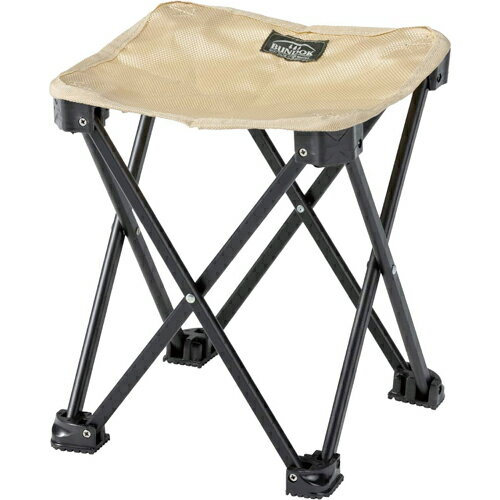 カワセ バンドック ミニアルミスツールM ベージュ BD-116BE （キャンプ用品・アウトドア用品・折り畳み..