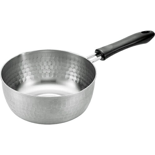 よこやま 燕熟の技 ステンレスゆきひら鍋 18cm EJS-250 （日本製・電磁調理器対応・IH対応・雪平鍋・目盛付き）