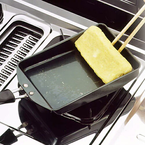 杉山金属 IHクッキング玉子焼き KS-2740 （日本製・電磁調理器対応・IH対応・卵焼きパン・鉄製エッグパン） luckyqueen-10017141 キッチン応援隊!ラッキークィーン サンプル画像2