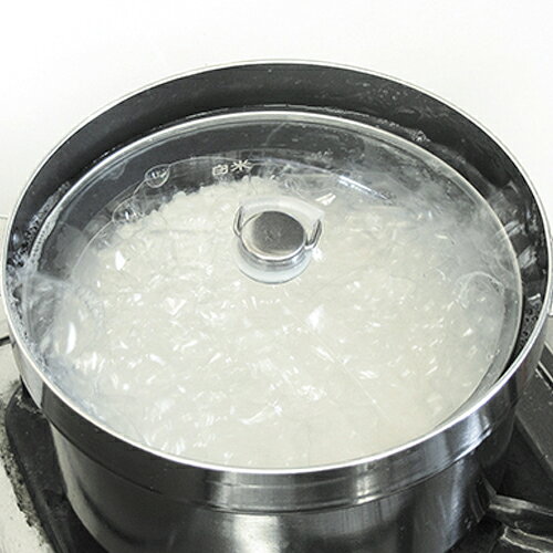 タマハシ 味名人 炊飯鍋5合炊き AM-S20WR（電磁調理器対応・IH対応・ご飯鍋・ごはん鍋・両手鍋）9969 luckyqueen-10027524 キッチン応援隊!ラッキークィーン サンプル画像3