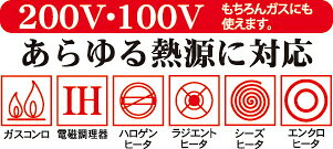 タマハシ ヘルシークック 片手鍋16cm HC-16S （日本製・電磁調理器対応・IH対応・ウォーターシール効果） luckyqueen-10027623 キッチン応援隊!ラッキークィーン サンプル画像3