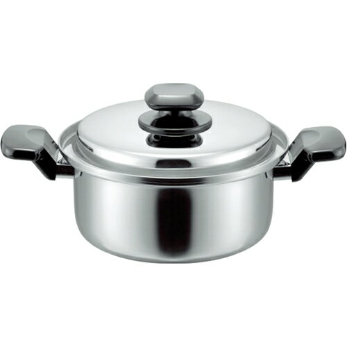 乐天商城 - タマハシ ヘルシークック 両手鍋20cm HC-20W （日本製・電磁調理器対応・IH対応・ウォーターシール効果）