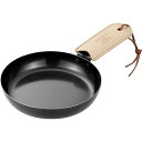 よこやま 燕熟の技 プロスタイル フライパン16cm&レザーカバー付き EJTP-352 (日本製・電磁調理器対応・IH対応・鉄製・鉄フライパン・レザーハンドル...