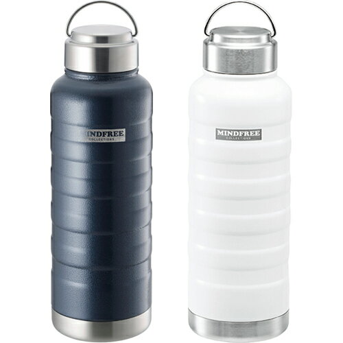 カクセー マインドフリー ステンレスボトル 1000ml （水筒・保温・保冷・真空二重構造・MIND ...