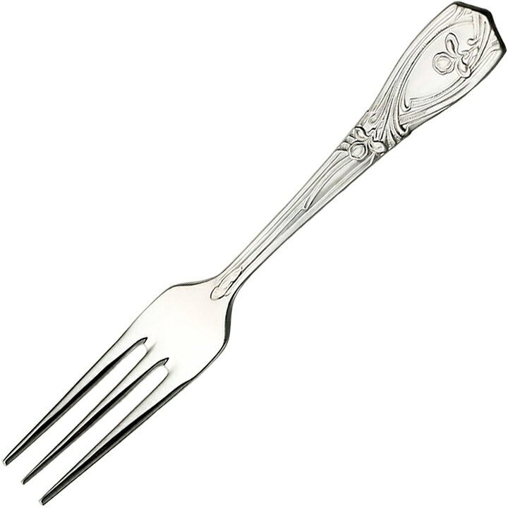 Cocktail Fork - ラッキーウッド／LUCKYWOOD パリ ヒメフォーク No.26540-000 （日本製・カトラリー・洋白銀器・シルバープレート・EPNS・小林工業・No.26500）
