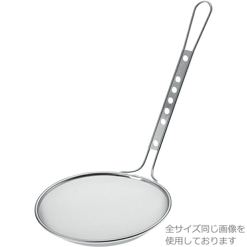 乐天商城 - 新越ワークス スリースノー 丸カス揚げ 15cm 細目 （太線厚網・かす揚げ・カス揚）