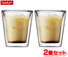 Bodumのダブルウォールグラス ボダム／bodum　キャンティーン　ダブルウォールグラス（2個セット）　200cc　10109-10　[n]