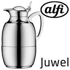 アルフィ／alfi　ステンレス製卓上用ポット　Juwel（ジュベール）0.73L　クロムミラー　AFTB-730S　（アルフィー）