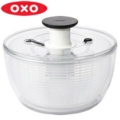 オクソ／OXO　サラダスピナー　クリア　大　11230400　（野菜水切り器・サラダドライヤー）　[b]