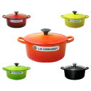 ル クルーゼ／LECREUSET ココット ロンド24cm （ルクルーゼ ココットロンド トラディション 両手鍋 正規輸入品 日本仕様）