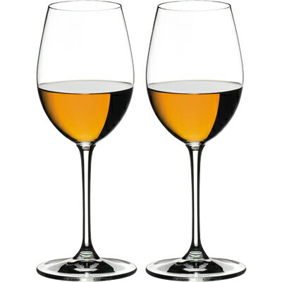 リーデル／RIEDEL　ヴィノム　ソーヴィニョン・ブラン／デザート・ワイン　2本セット　6416／33　（ワイングラス・白ワイン）　[b]