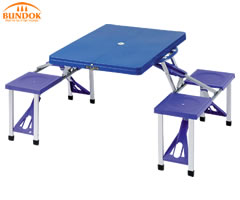 カワセ/バンドック ピクニックテーブルセット BD-190 (キャンプ用品・バーベキュー用品・アウトドア用品・イス・テーブル・レジャー用品)