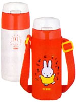 ミッフィーの水筒で可愛く見せる♪サーモス真空断熱ストローボトルFDR-401FB保冷専用　容量：0....