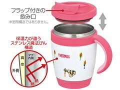 サーモス/THERMOS 真空断熱マグ JCV-270 リス (マグカップ)