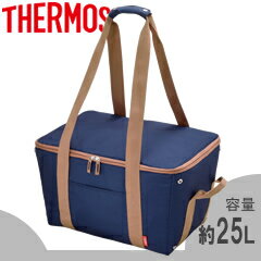 サーモス／THERMOS 保冷買い物カゴ用バッグ REJ-025 ブルー （保冷バッグ・ショッピングバッグ・エコバッグ）