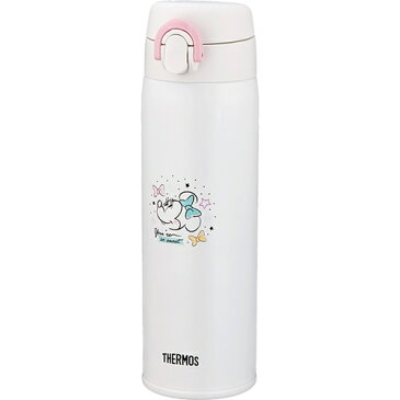 サーモス 調乳用ステンレスボトル JNX-501DS(PKW) ピンクホワイト （水筒・魔法瓶・保温・保冷・0.5L・500ml・THERMOS・ディズニー・Disney・ミニーマウス）