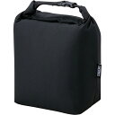 サーモス 保冷ロールトップバッグ RFK-005(BK) ブラック (保冷バッグ・THERMOS)