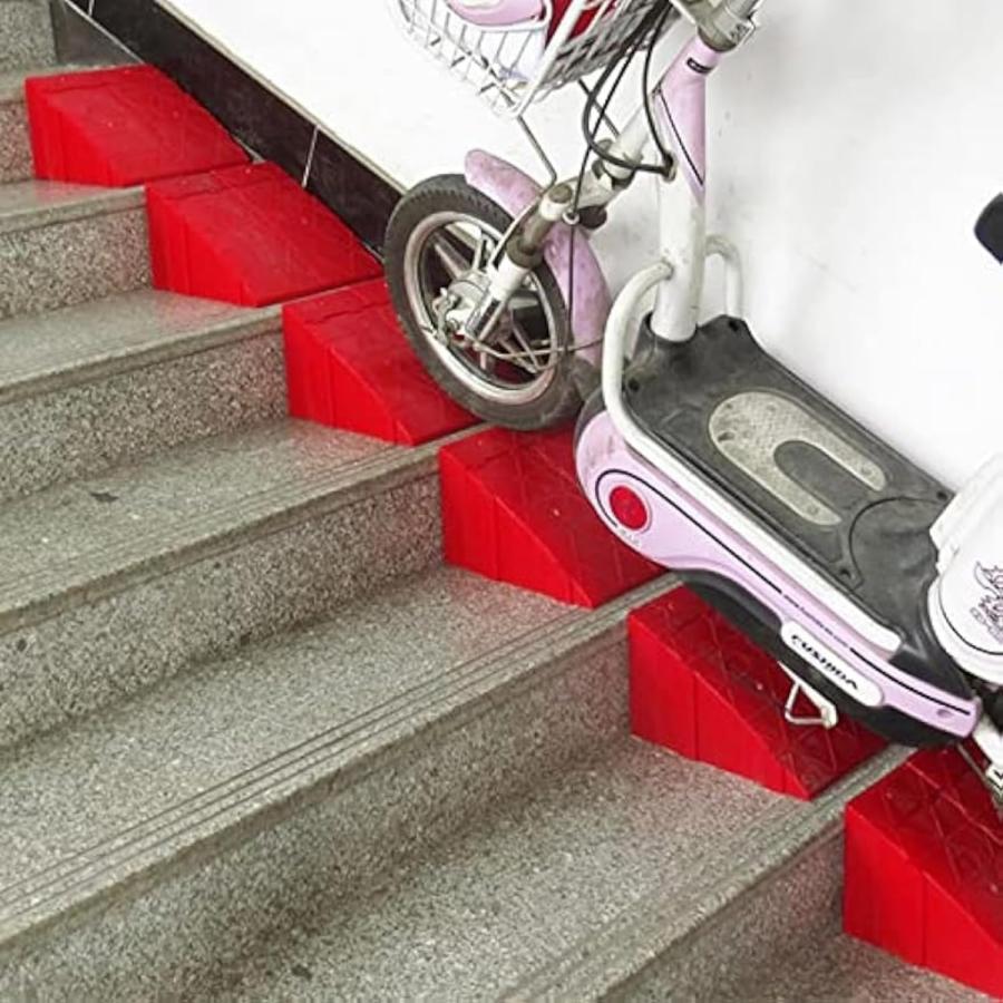 スロープパッド 車椅子用スロープ 2個 車用スロープ 車いす用スロープ 車いす用 歩...