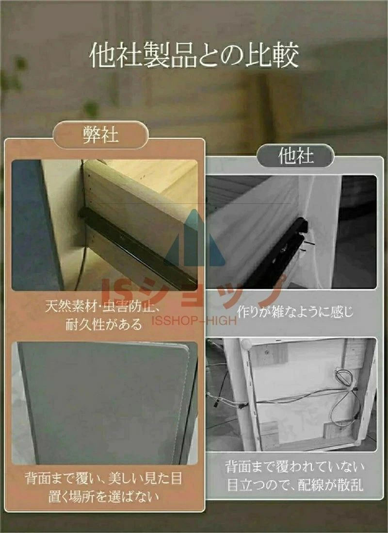 LuckyRabbitのサイドテーブル ナイトテーブル 多機能 ワイヤレス充電機能付き センサーライト付き スピーカー搭載 金庫 3色照明 テーブル チェスト 引｜アングル2